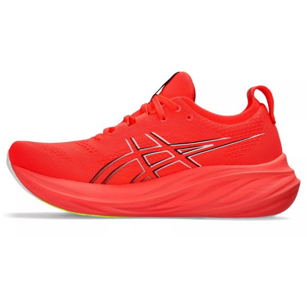 Asics Gel Nimbus 26 - Mens Running Shoes - Sunrise Red/Black