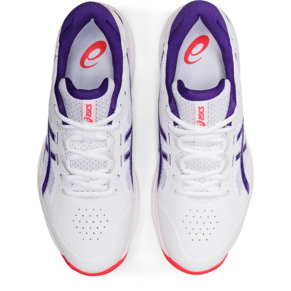 Asics Gel Netburner Academy 9 - Womens Netball Shoes - White/Gentry Purple
