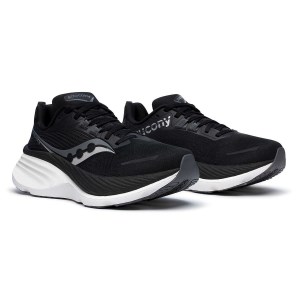 Saucony Hurricane 24 - Womens Running Shoes - Black/Carbon