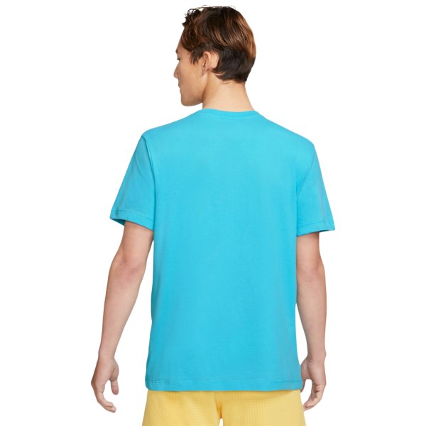 Nike Dri-Fit Mens Trail Running T-Shirt - Chlorine Blue
