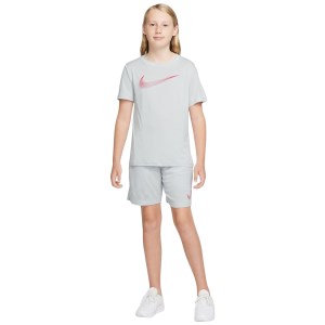 Nike Dri-Fit Kids Training T-Shirt - Photon Dust/Siren Red