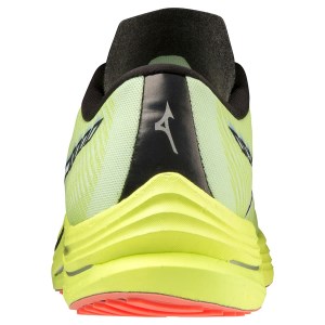Mizuno Wave Rebellion Mens Running Shoes - Neo Lime/White Neon Flame