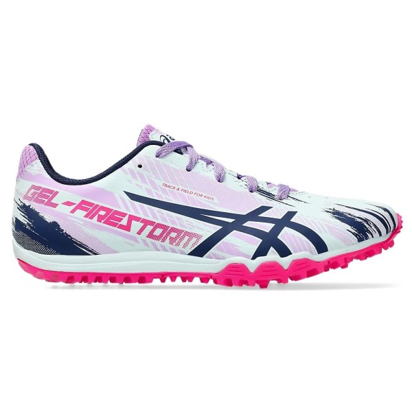 Asics Gel Firestorm 5 - Kids Racing Waffles - Lavender Glow/Blue Expanse