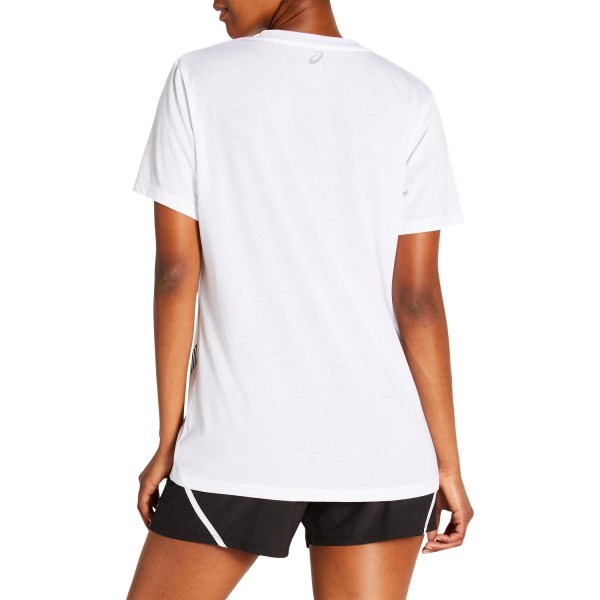 Asics Core Graphic Womens Training T-Shirt - Brilliant White