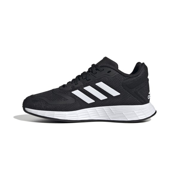 Adidas Duramo 10 - Kids Running Shoes - Triple Black/White
