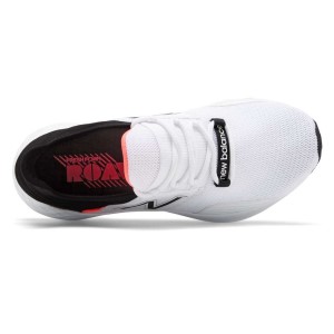 New Balance Fresh Foam Roav - Womens Running Shoes - White/Black/Guava
