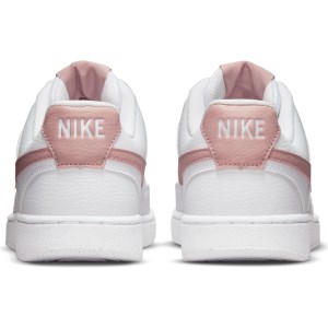 Nike Court Vision Low Next Nature - Womens Sneakers - White/Pink Oxford