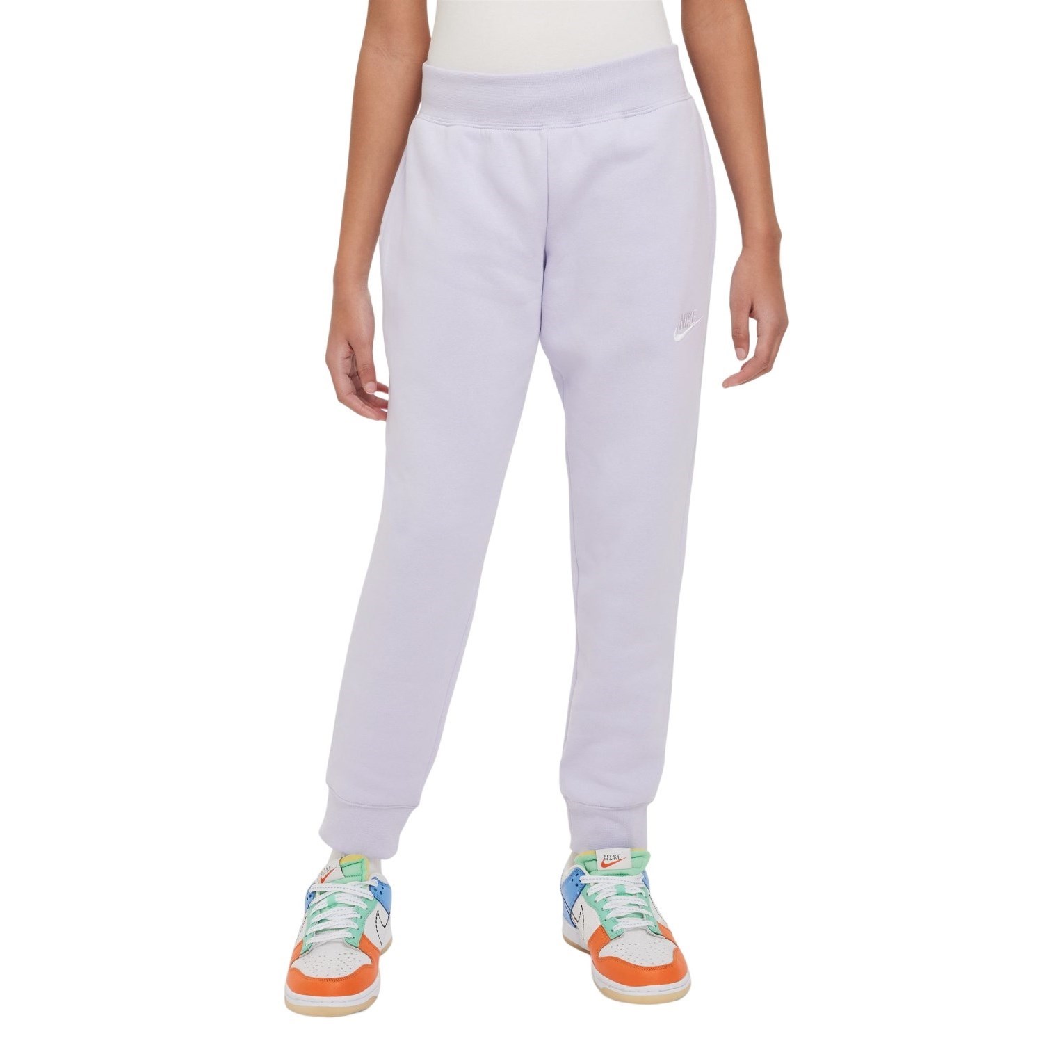 Nike Sportswear Club Fleece Kids Girls Track Pants - Oxygen Purple