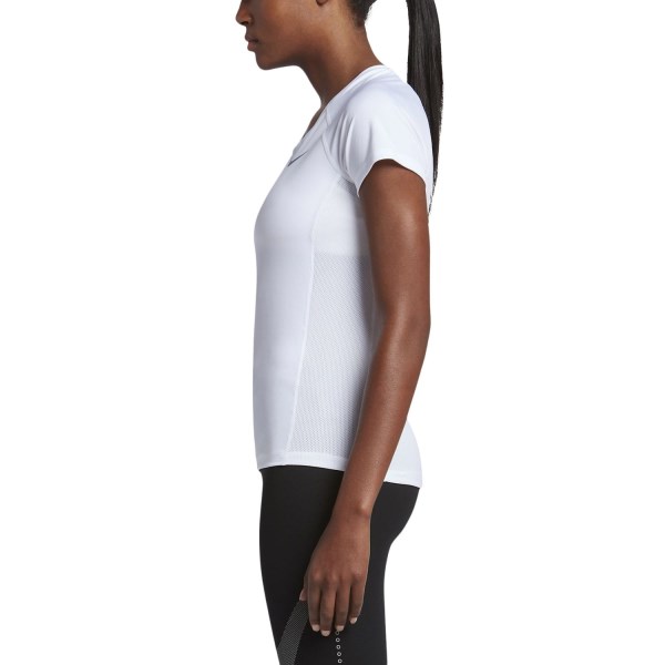 Nike Dry Miler Womens Running T-Shirt - White