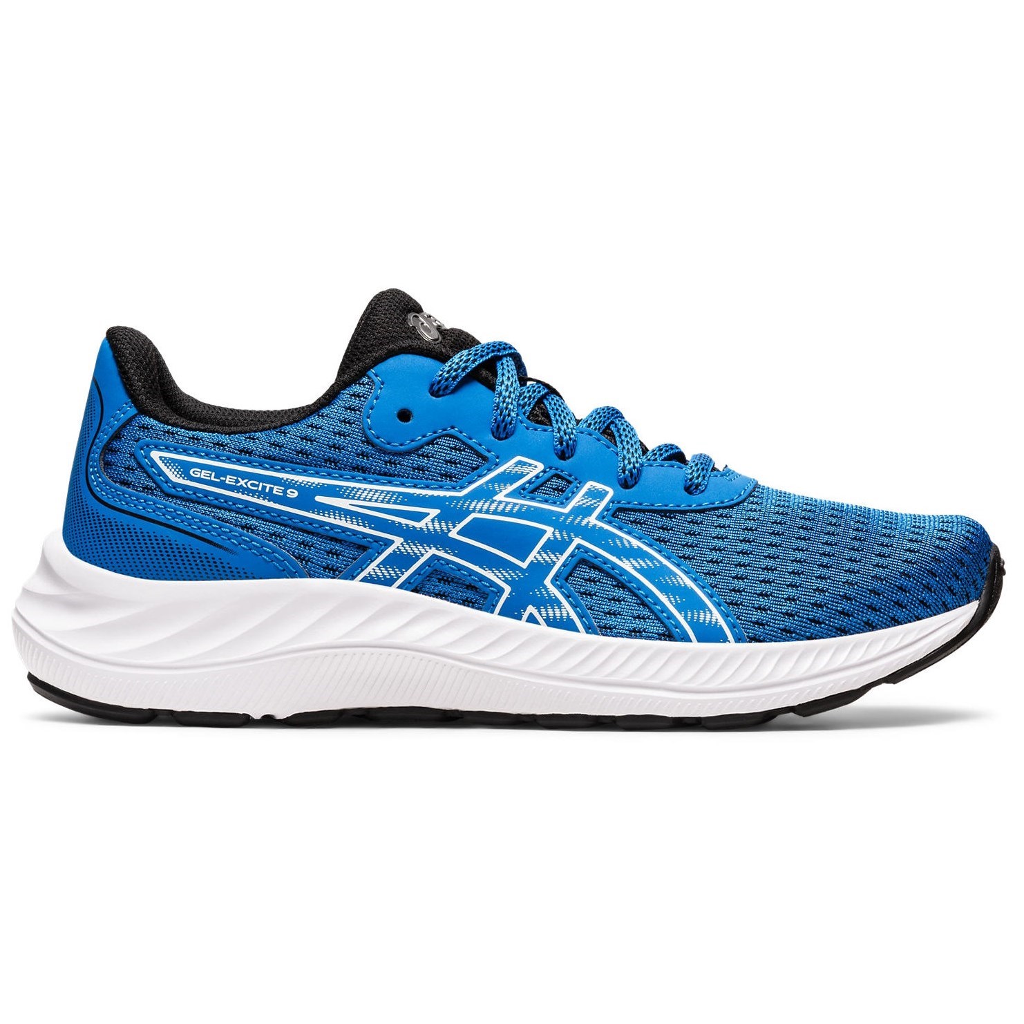 Asics Gel Excite 9 GS - Kids Running Shoes - Electric Blue/White ...