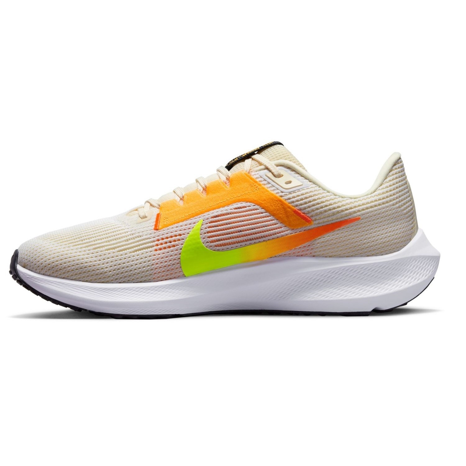 Nike Air Zoom Pegasus 40 - Mens Running Shoes - White/Coconut Milk/Volt ...