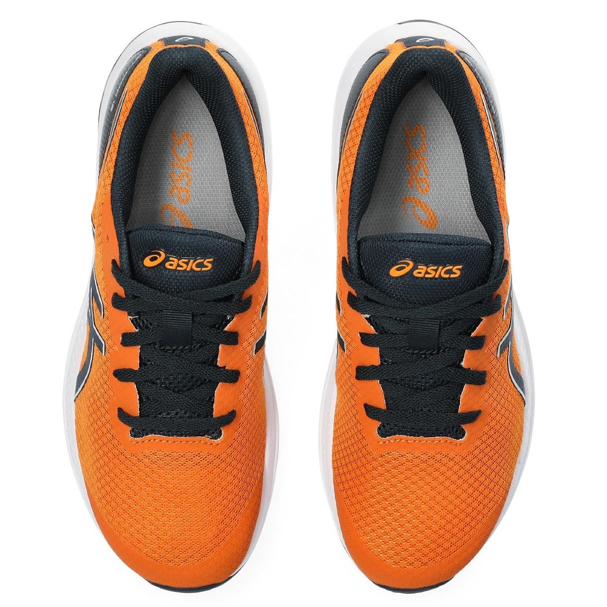 Asics GT-1000 12 GS - Kids Running Shoes - Bright Orange/French Blue ...
