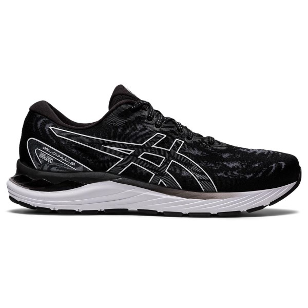 Asics Gel Cumulus 23 - Mens Running Shoes - Black/White
