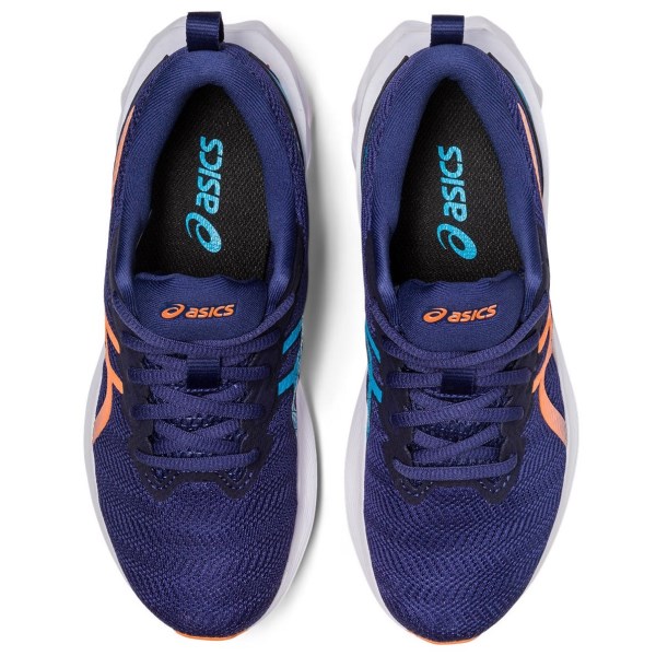 Asics NovaBlast 2 GS - Kids Running Shoes - Indigo Blue/Sun Peach