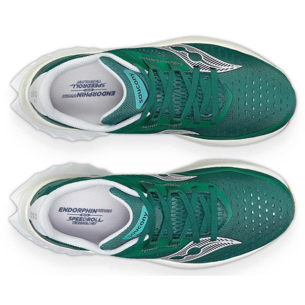 Saucony Endorphin Speed 4 - Mens Running Shoes - Verdant/White