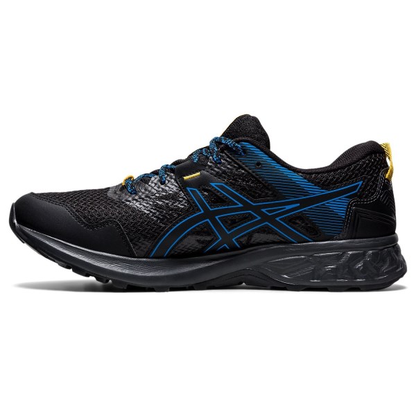 Asics Gel Sonoma 5 - Mens Trail Running Shoes - Black/Blue