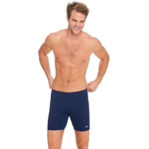 Zoggs Ecolast+ Cottesloe Mid Mens Swimming Jammer - Navy
