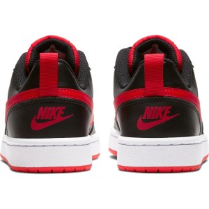 Nike Court Borough Low 2 GS - Kids Sneakers - Black/University Red/White