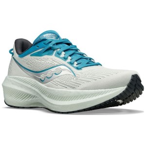 Saucony Triumph 21 - Womens Running Shoes - Mist/Ink