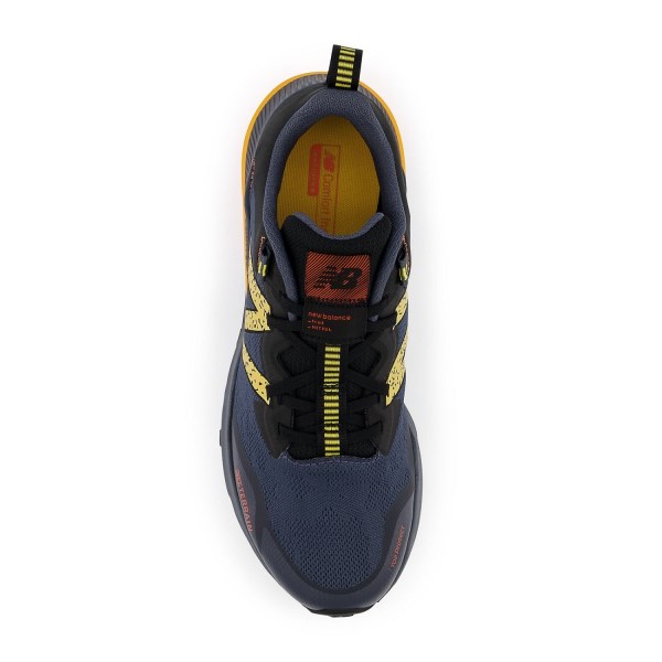 New Balance Nitrel v4 - Mens Trail Running Shoes - Grey/Yellow/Orange