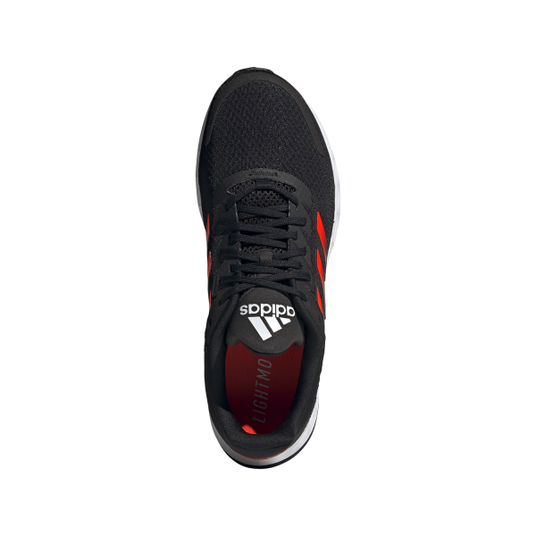 Adidas Duramo SL - Mens Running Shoes - Black/Solar Red/Carbon