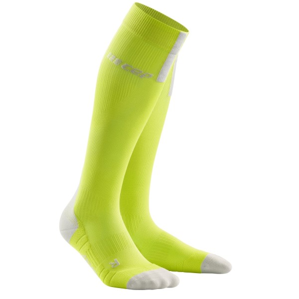 CEP Compression Run Socks 3.0 - Lime/Grey