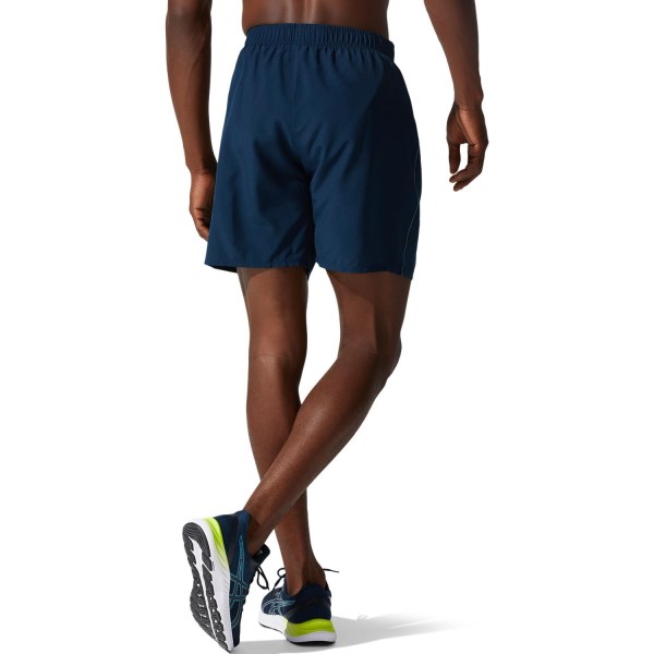 Asics Silver 7 Inch Mens Running Shorts - French Blue