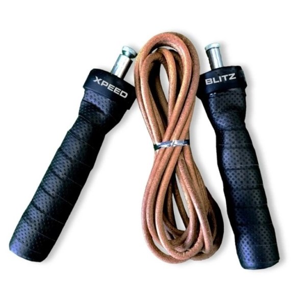 Xpeed Blitz Leather Skipping Rope - Leather