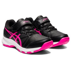 Asics Gel 550TR PS - Kids Cross Training Shoes - Black/Pink/Glo