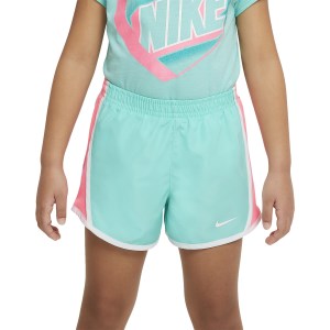 Nike Tempo Kids Girls Running Shorts - Tropical White/Sunset