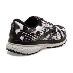 Brooks Ghost 13 LE - Mens Running Shoes - White/Black/Grey