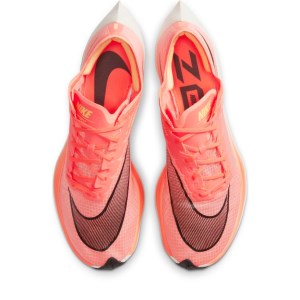 Nike ZoomX Vapor Fly Next% - Mens Running Shoes - Bright Mango/Blackened Blue/Citron Pulse