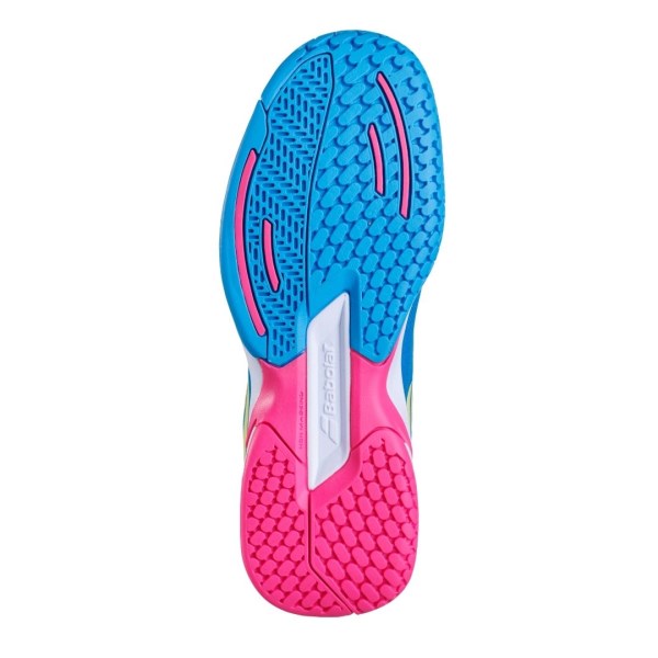 Babolat Jet All Court Kids Tennis Shoes - Capri Breeze/Pink