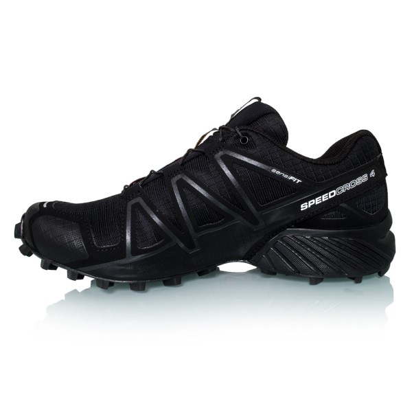 Salomon Speedcross 4 - Mens Trail Running Shoes - Black