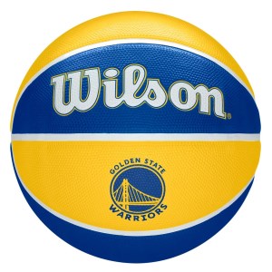 Wilson Golden State Warriors NBA Team Tribute Basketball - Size 7 - Blue/Yellow