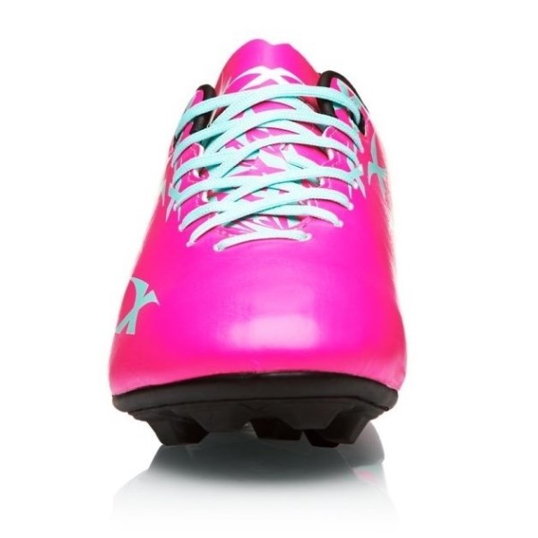 XBlades Intercept Flash JNR - Kids Football Boots - Candy Pink/True Blue