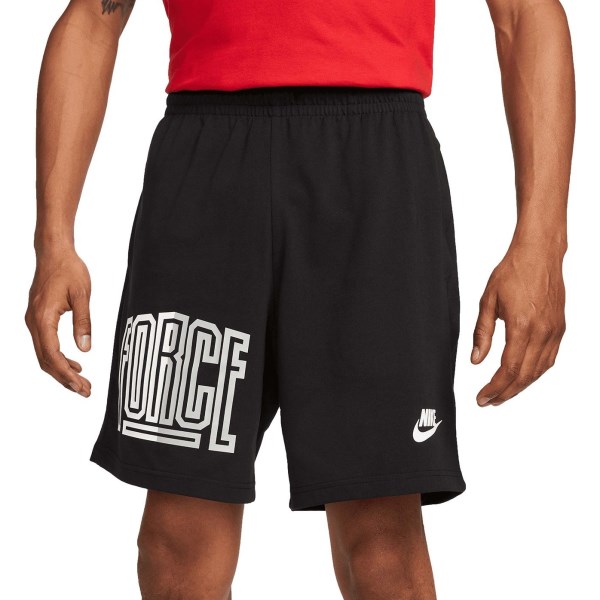 Nike Dri-Fit Starting 5 Mens Basketball Shorts - Black/White