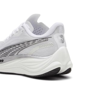 Puma Velocity Nitro - Womens Running Shoes - White/Silver/Black