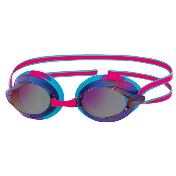 Zoggs Racespex Mirror Swimming Goggles - Pink/Blue