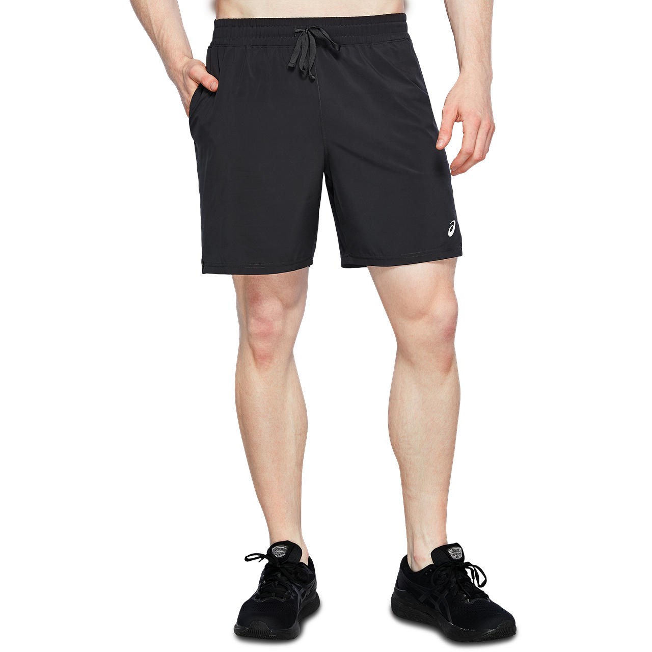 Asics Woven 7 Inch Mens Training Shorts - Graphite Grey | Sportitude ...