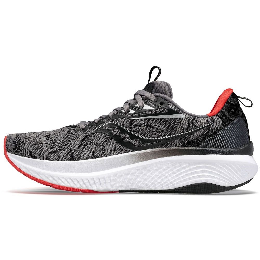 Saucony Echelon 9 - Mens Running Shoes - Charcoal/Red Sky | Sportitude