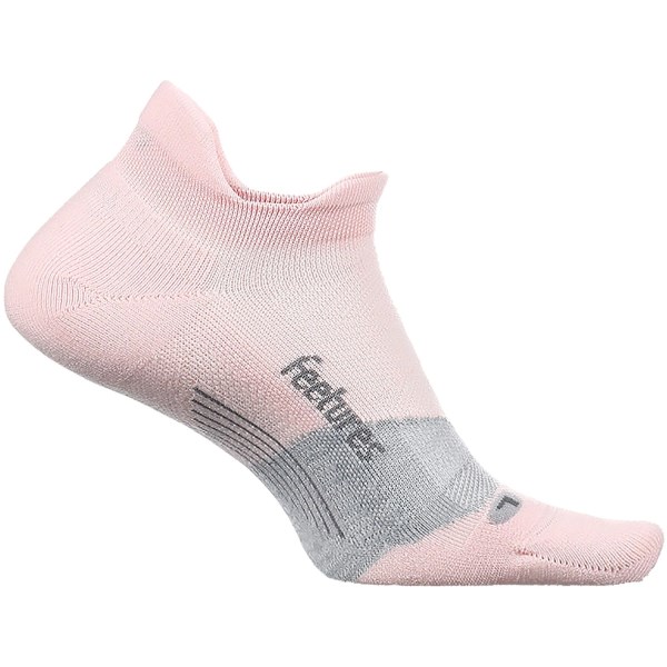 Feetures Elite Light Cushion No Show Tab Running Socks - Propulsion Pink