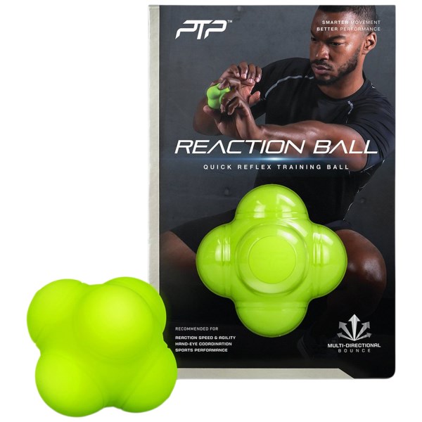 PTP Reaction Reflex Training Ball - Fluro