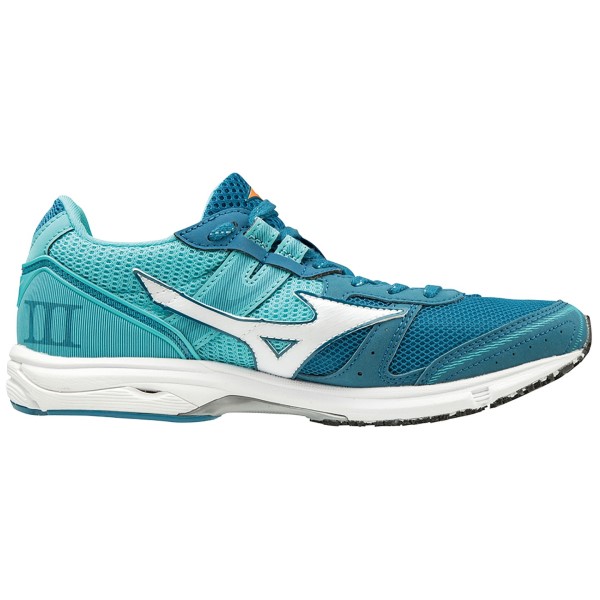 Mizuno Wave Emperor 3 - Womens Running Shoes - Blue Curacao/Blue Sapphire
