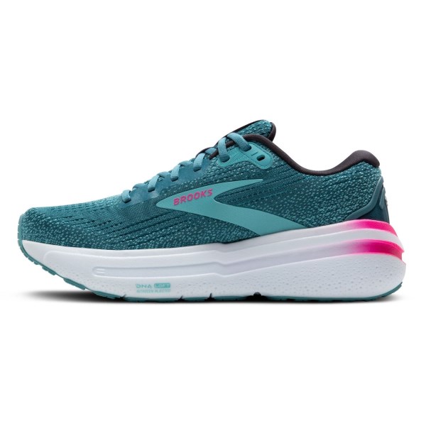 Brooks Ghost Max 2 - Womens Running Shoes - Storm Blue/Pink/Aqua