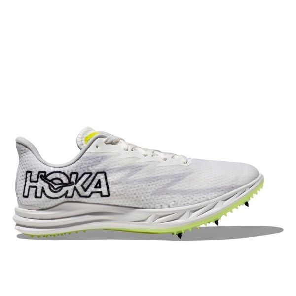 Hoka Crescendo MD - Unisex Middle Distance Track Spikes - White/Nimbus ...