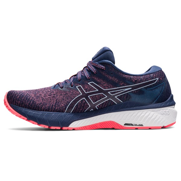 Asics GT-2000 10 - Womens Running Shoes - Blazing Coral/Thunder Blue