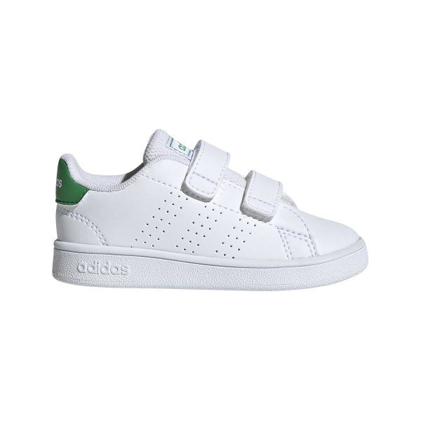 Adidas Advantage PSV - Kids Sneakers - White/Green/Grey Two