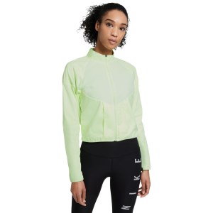 Nike Run Division Womens Running Jacket - Barley Volt/Gold/Black