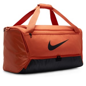 Nike Brasilia 9.5 Medium Training Duffel Bag - Burnt Sunrise/Black/Black